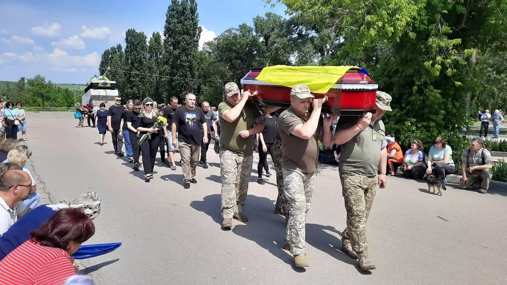 прощання з військовим