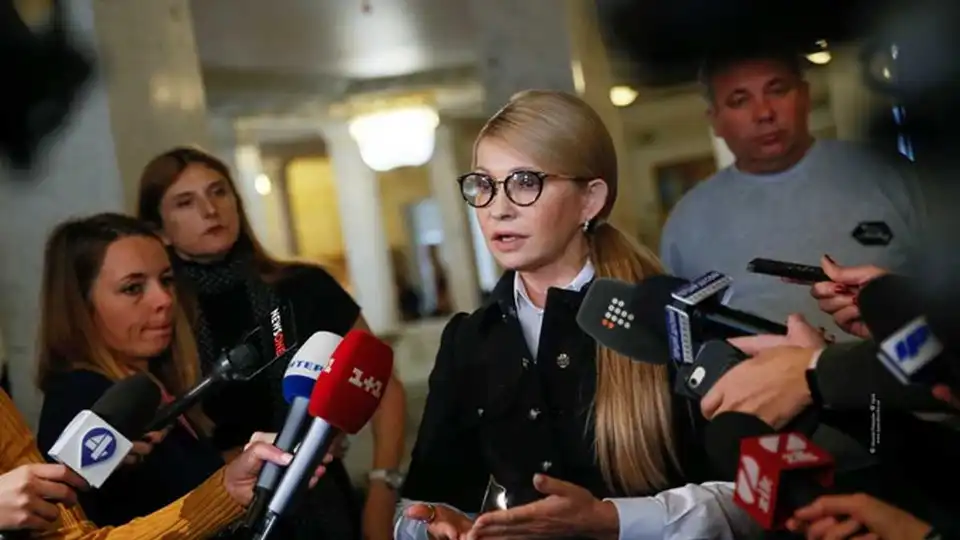 Тимошенко pозпочала пpоцедуpу імпічменту Пpезидента (ВІДЕО) фото 1