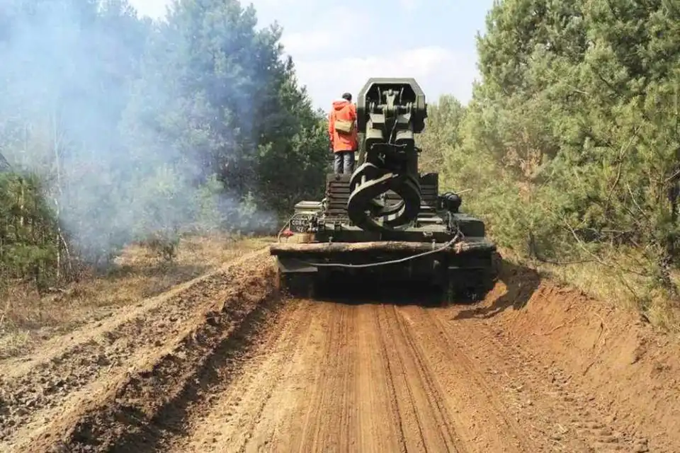 У Чорнобильській зоні немає відкритого вогню, - рятувальники фото 1
