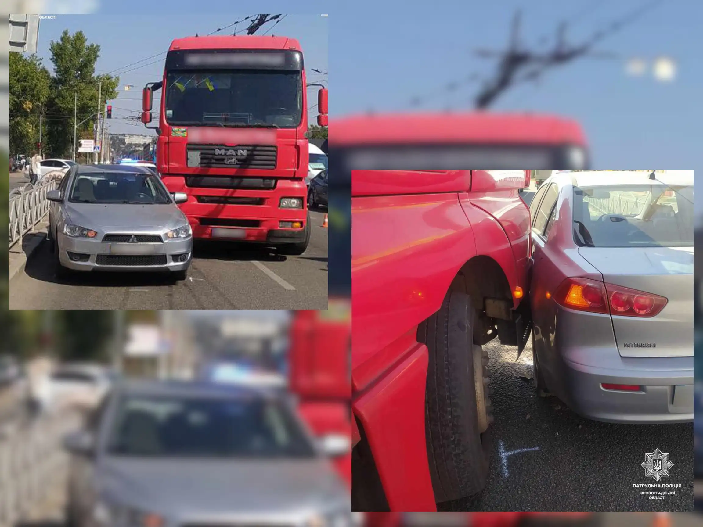 патрульні склали протокол на водія вантажівки
