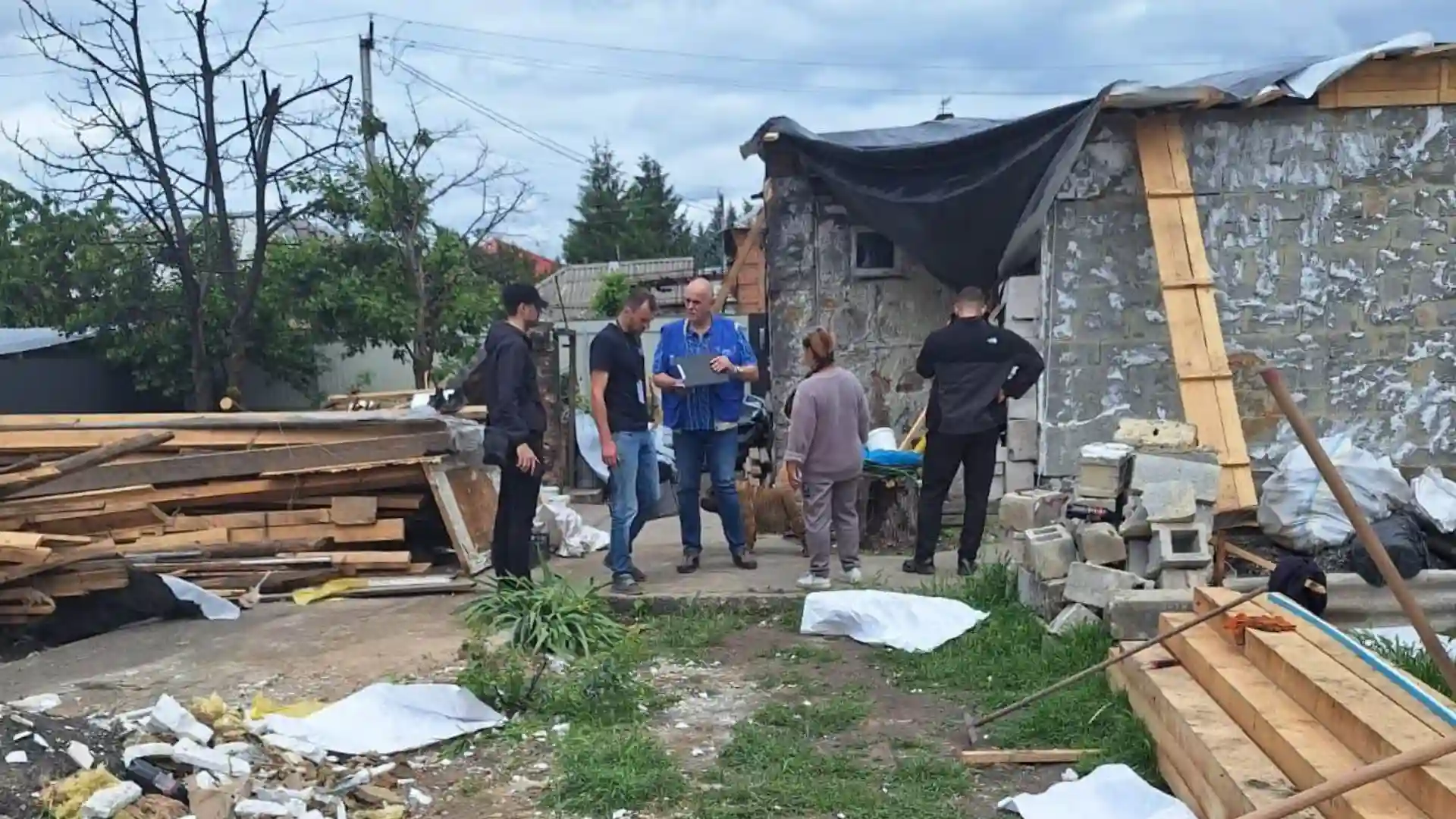 Тимчасове житло для пострУ Кропивницькому встановлять три модульні будинки