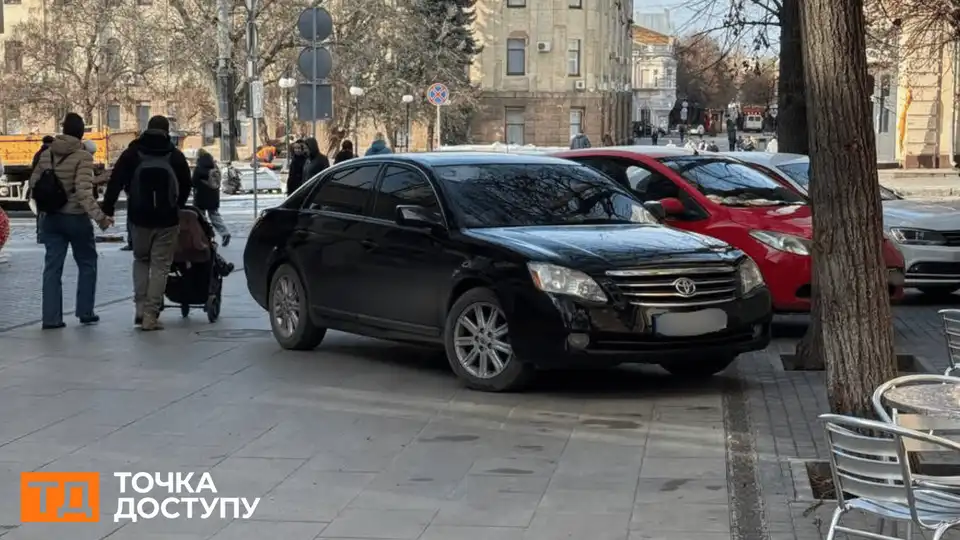 Паркування на Театральній у Кропивницькому