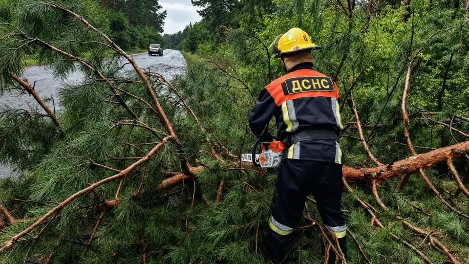 Негода у Кропивницькому 8 серпня: падали дерева