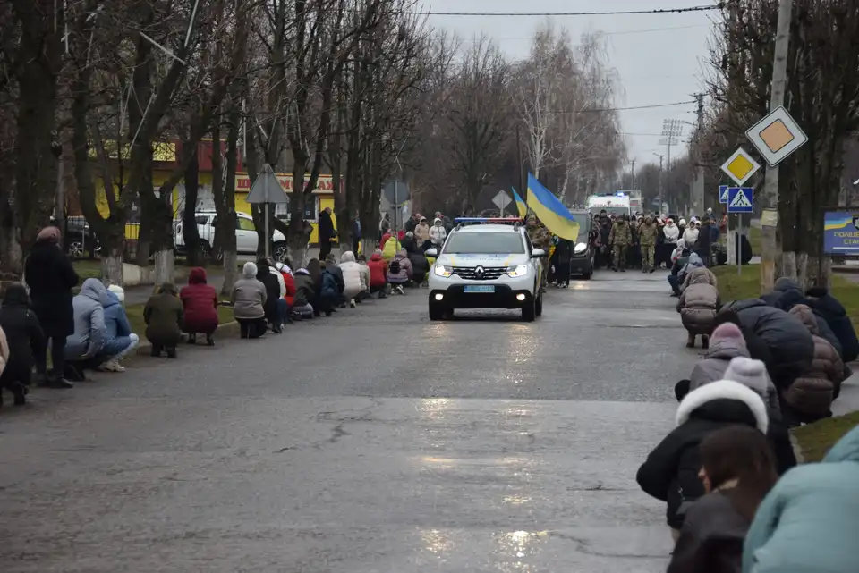 з військовим Олександром П’ятою попрощались у Петрівській громаді