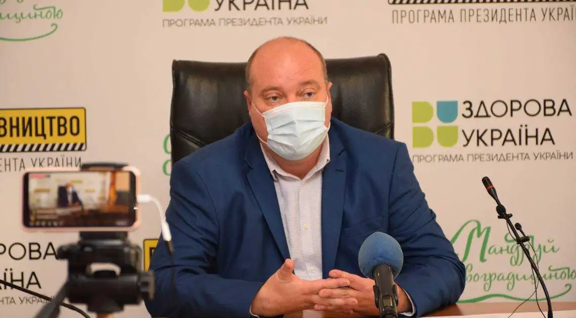 На Кіровоградщині зайнято 40% ліжок для хворих на коронавірус фото 1