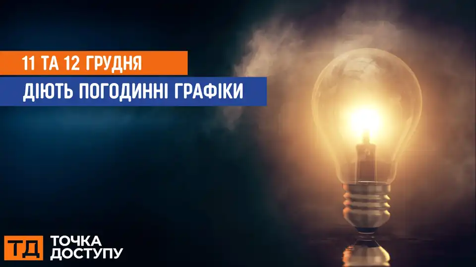 відключення світла сьогодні