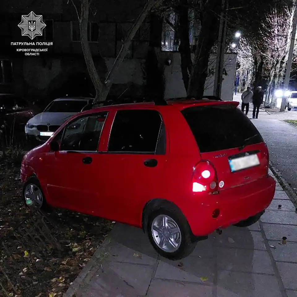 п'яна водійка