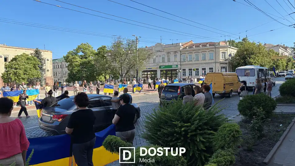 Прощання з військовими у Кропивнциькому