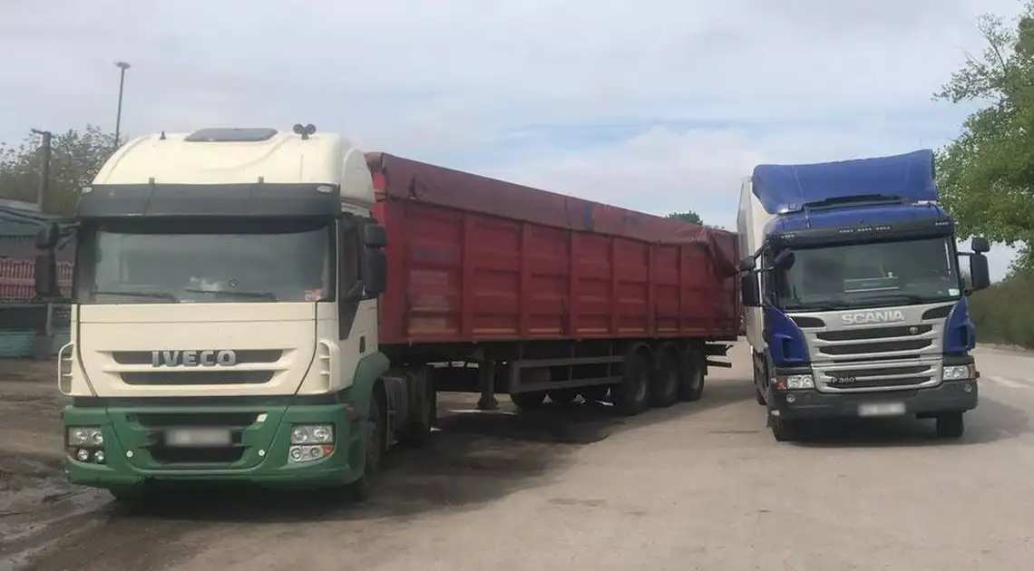 дві вантажівки потрапили в аварію Кіровоградська область