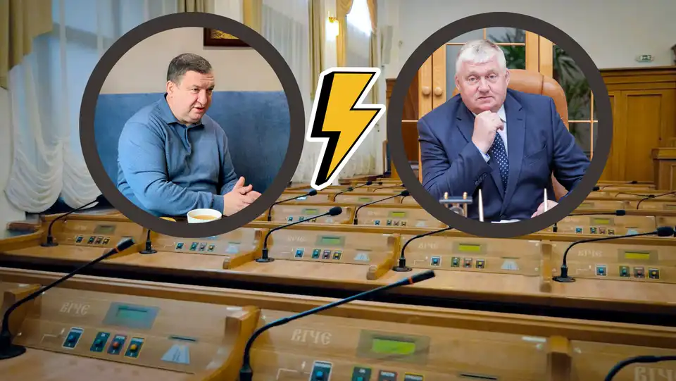 Сергій Шульга звільнення з посади голови облради