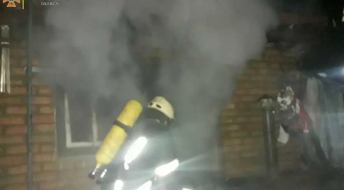 Кіровоградщина: чоловік загинув на пожежі власного дому фото 1