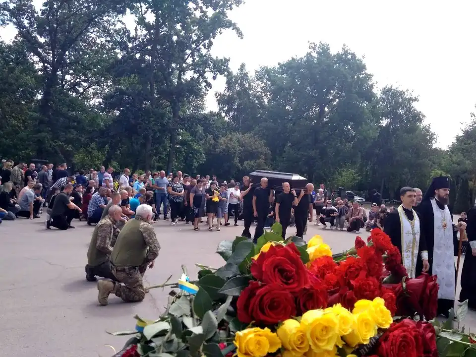 попрощалися з військовими в Кропивницькому