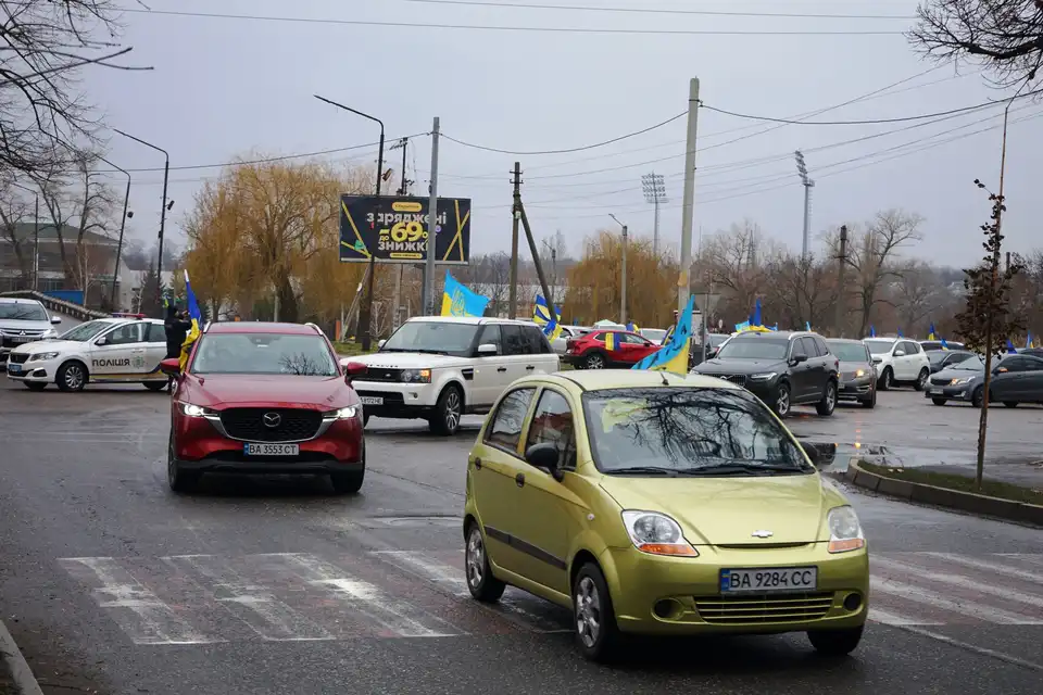 жіночий автопробіг в Олександрії