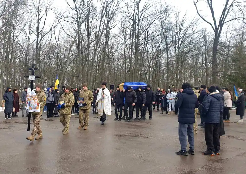 попрощалися з військовими в Кропивницькому 6 лютого