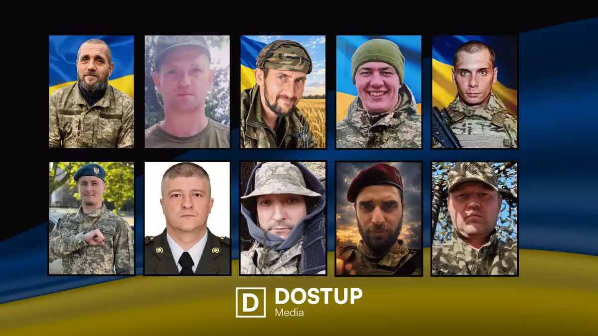 Загиблі військові ЗСУ: Анатолій Гулемба, Дмитро Будко, Сергій Держаков, Сергій Гайворонський, Богдан Крутов, Іван Хорєв, Олексій Матинський, Дмитро Соломєєв, Ігор Яровенко, Володимир Куєвда