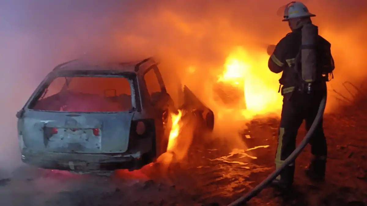 пожежі авто