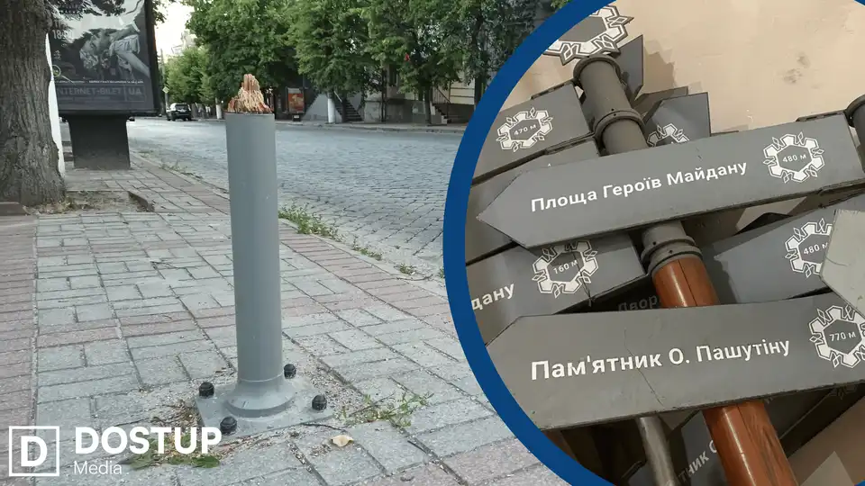 Туристично-інформаційні вказівники: Кропивницький