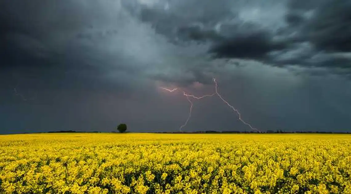 Град та гроза: на Кіровоградщині попередили про погіршення погоди фото 1