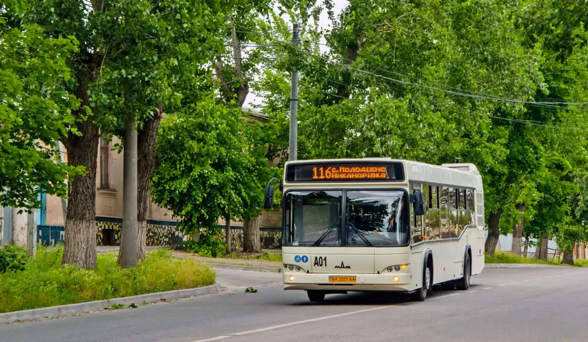 Автобус №116 у Кропивницькому