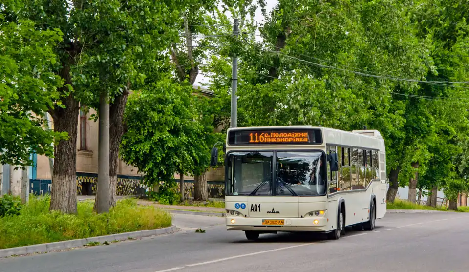 Автобус №116 у Кропивницькому