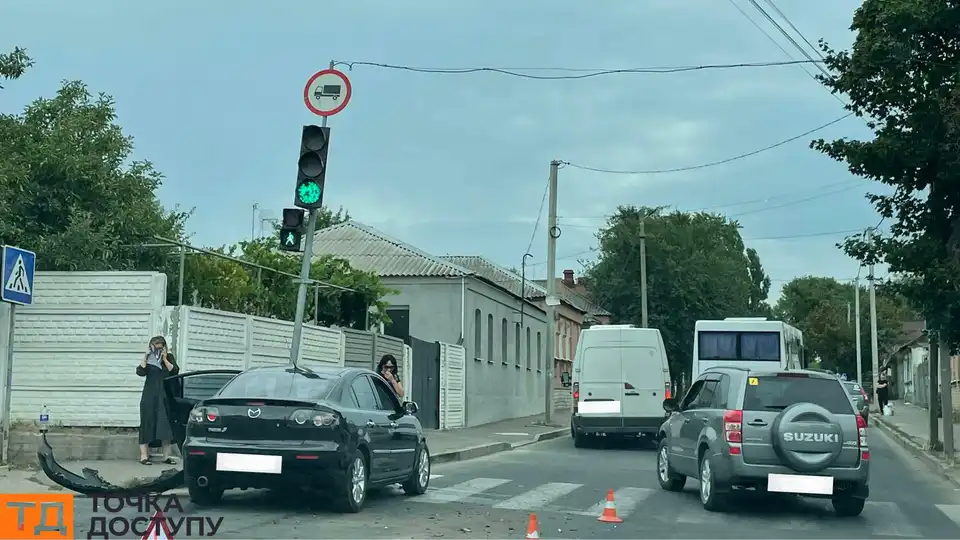 ДТП на перехресті у Кропивницькому 3 серпня 2024 року