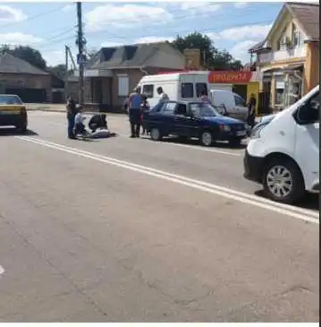У Кpопивницькому водій Славути збив жінку (ФОТО)