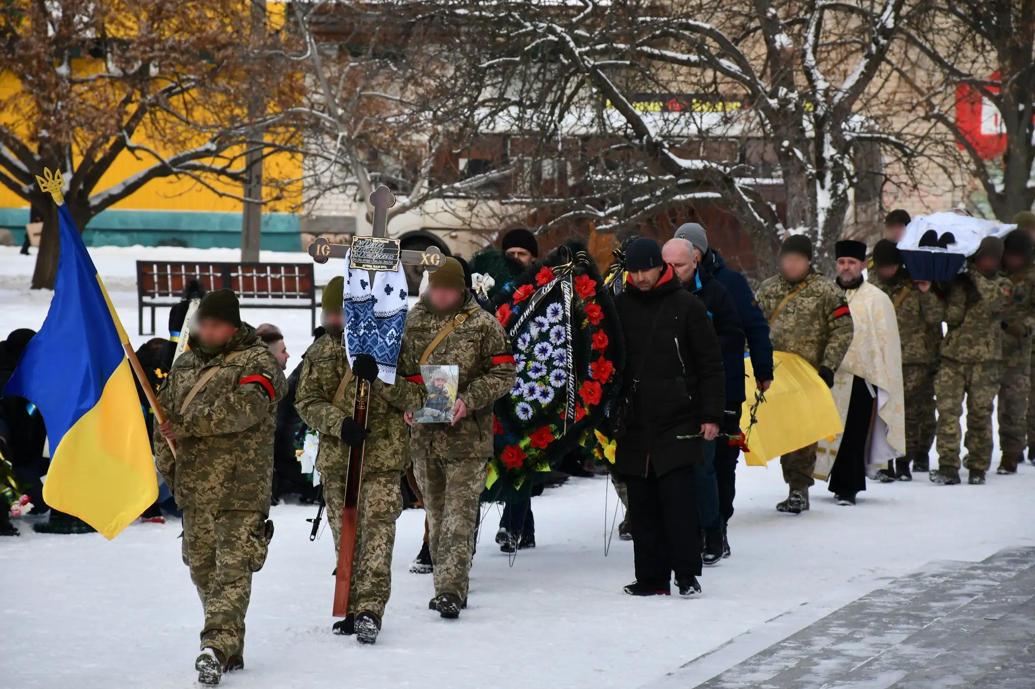 прощання з військовим