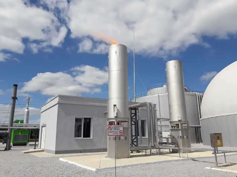 На Кіровоградщині відкрили сучасний комплекс із переробки органічних відходів на біогаз (ФОТО)