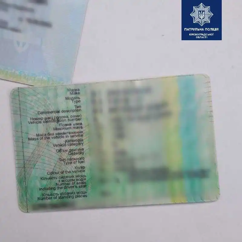 У Кропивницькому затримали 22-річного водія із підробленими документами (ФОТО) фото 1