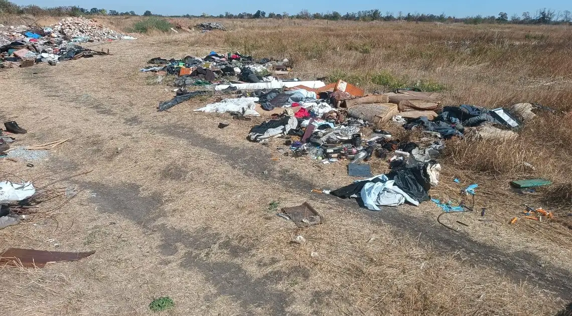 сміттєзвалище несанкціоноване на Завадівці