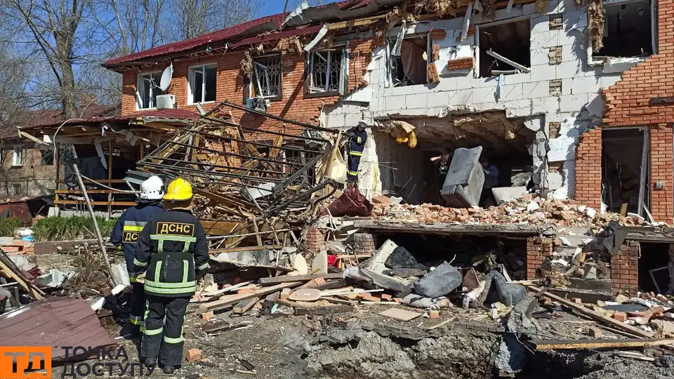 наслідки дронової атаки в Кропивницькому