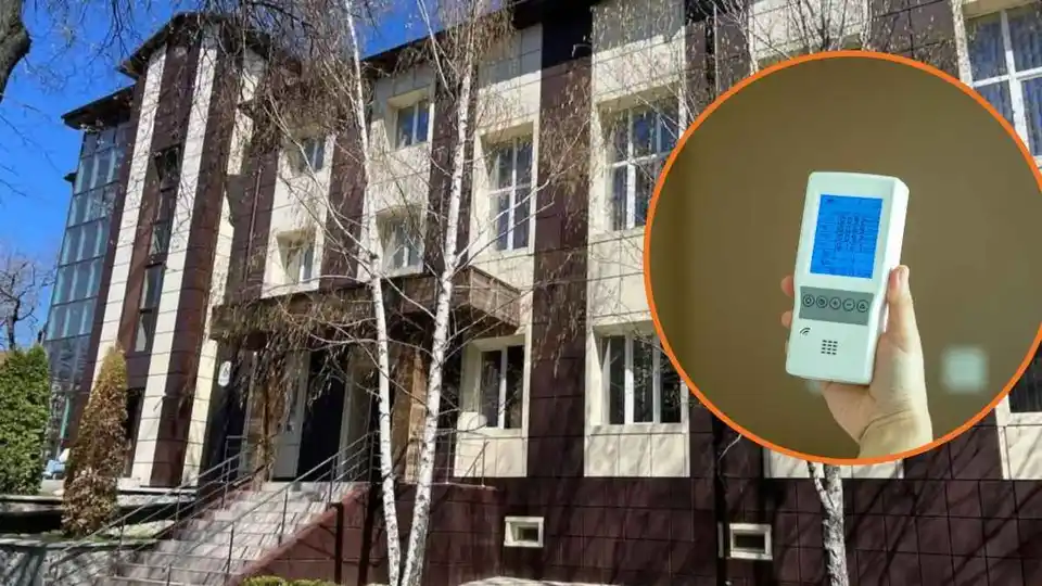 Прилад для моніторингу повітря встановили на будівлі дитячої обласної лікарні у Кропивницькому