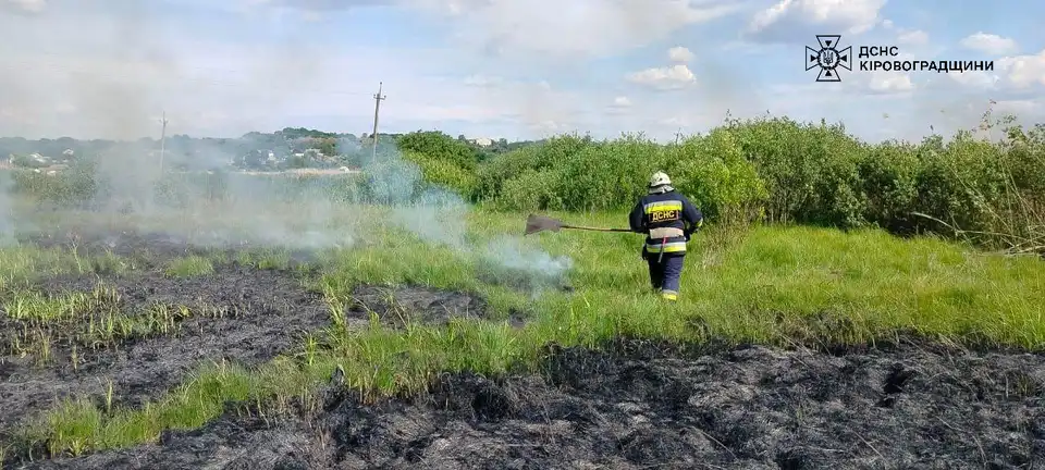 пожежа очерету загинув чоловік
