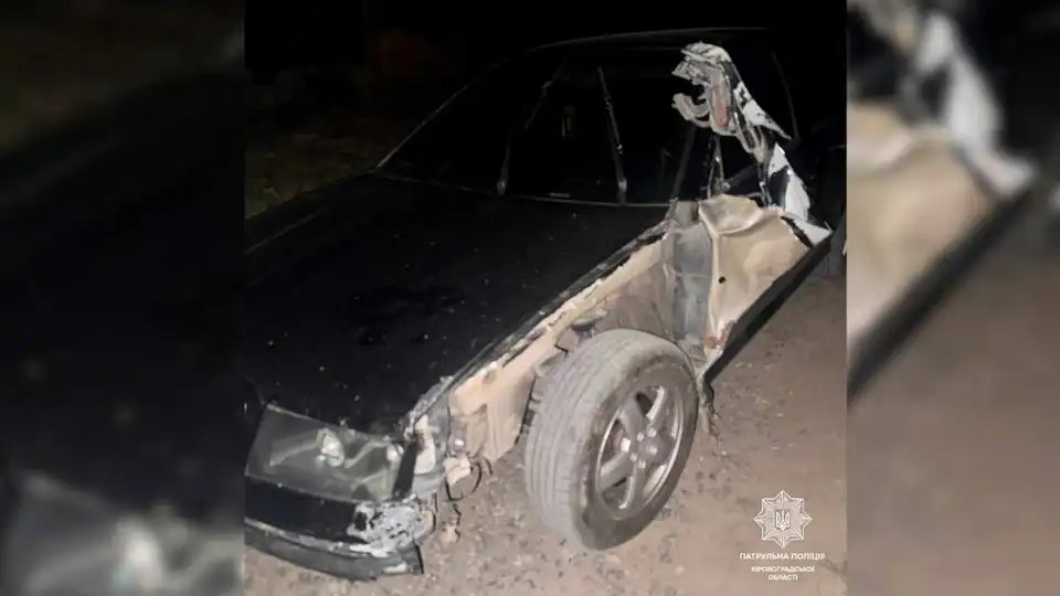 В'їхав у залізничний шлагбаум і втік: у Кропивницькому патрульні розшукали водія