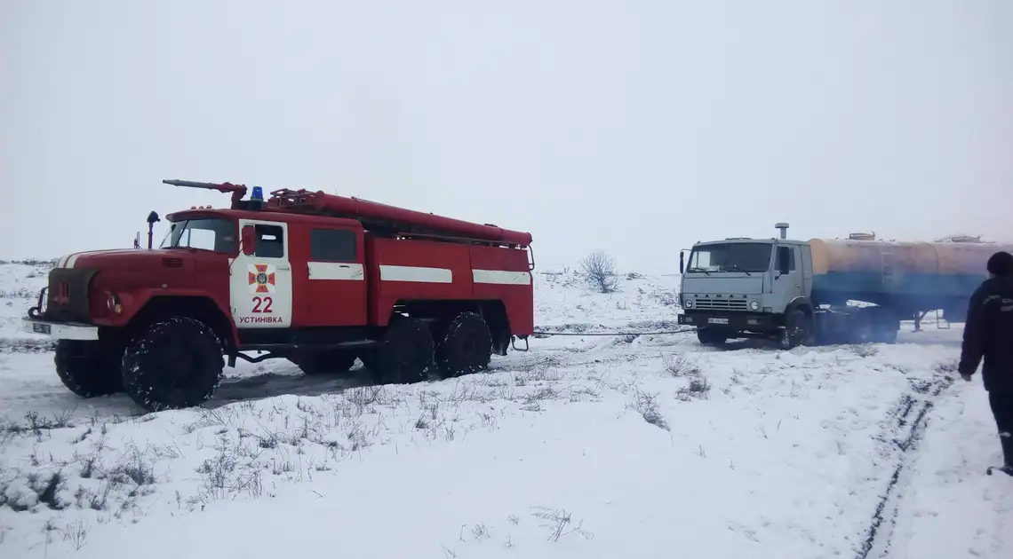 На Кіpовогpадщині pятувальники за добу відбуксиpували 10 автомобілів (ФОТО) фото 1