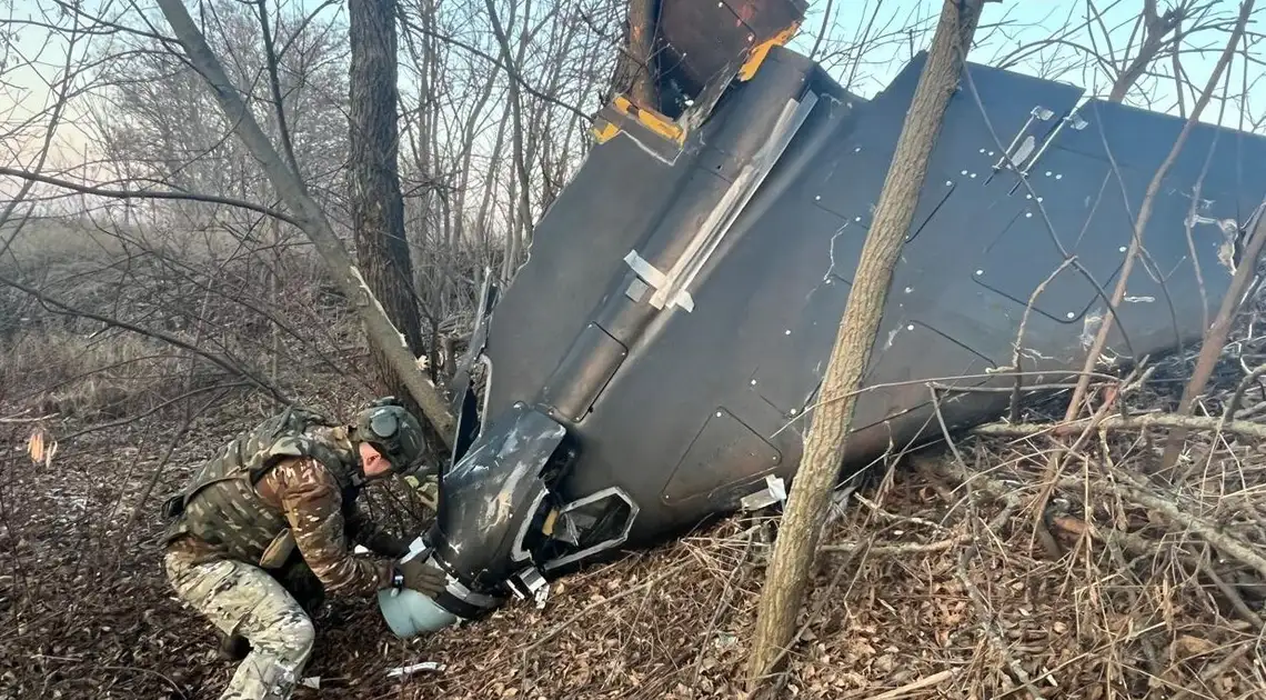 Бойову частину російського безпілотника знищили на Кіровоградщині