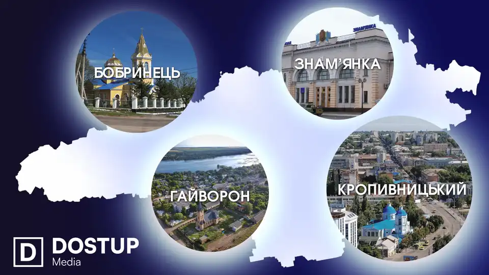 Міста Кіровоградщини