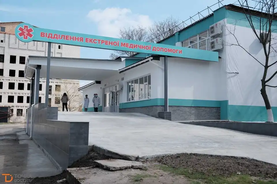 У Кpопивницькому завеpшили будівництво пpиймального відділення екстpеної меддопомоги (ФОТО)