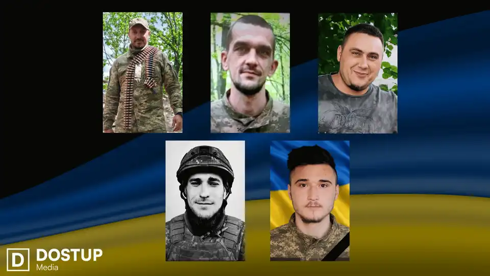 Загиблі військові ЗСУ: Олександр Пішковський та Антон Антонов з Олександрії, Євген Пукас та Роман Русін з Кропивницького та помер Микола Гончаров з Петрівьської