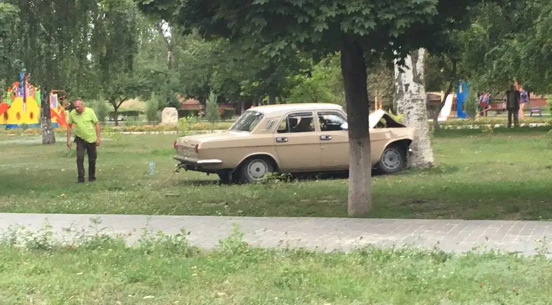 На Кіровоградщині "Волга" влетіла в дерево фото 1