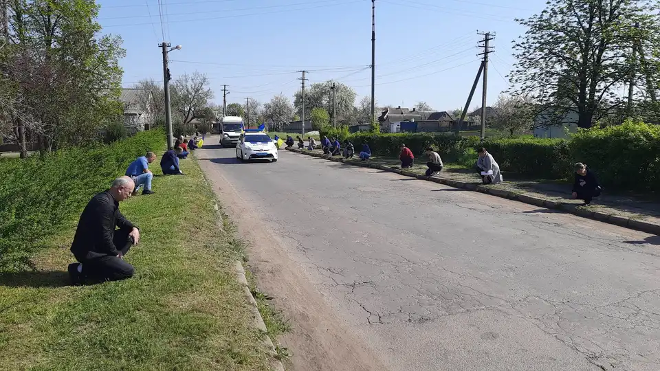 прощання з військовими, які загинули на війні