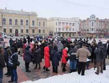 У Кропивницькому люди вдруге протестують проти підвищення тарифів (ФОТОРЕПОРТАЖ) фото 1