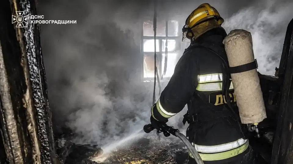 У селі Морозівка на Кіровоградщині чоловік загинув під час пожежі в будинку