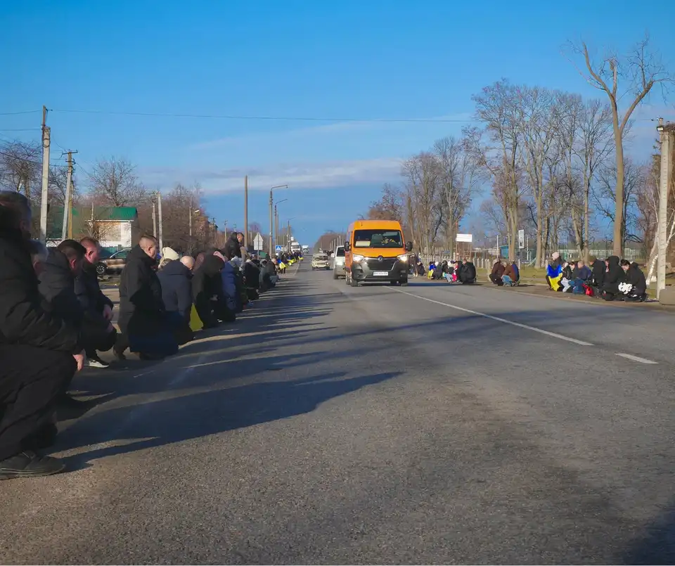 прощання із захисником Дмитрієм Міненком у Кіровоградській області