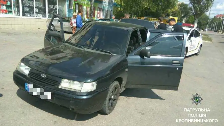 У Кропивницькому затримали водія, що наїхав на дівчину та втік з місця ДТП (ФОТО)