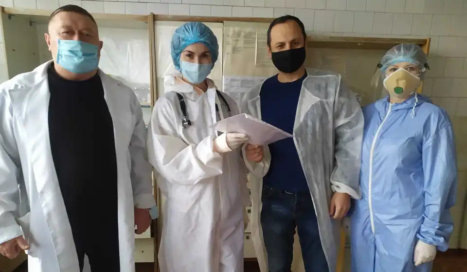 На Кіровоградщині лікарці вручили ключі від квартири (ФОТО)