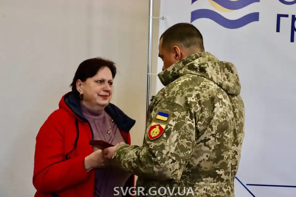 вручили орден матері загиблого військового Данила Бережного