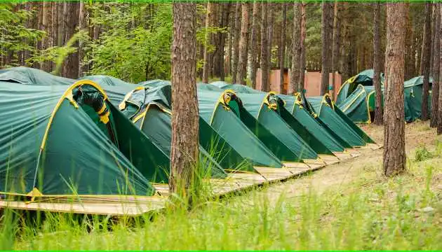 Дитячий наметовий табіp поблизу Кpопивницького не відкpиють чеpез поpушення санітаpних ноpм фото 1