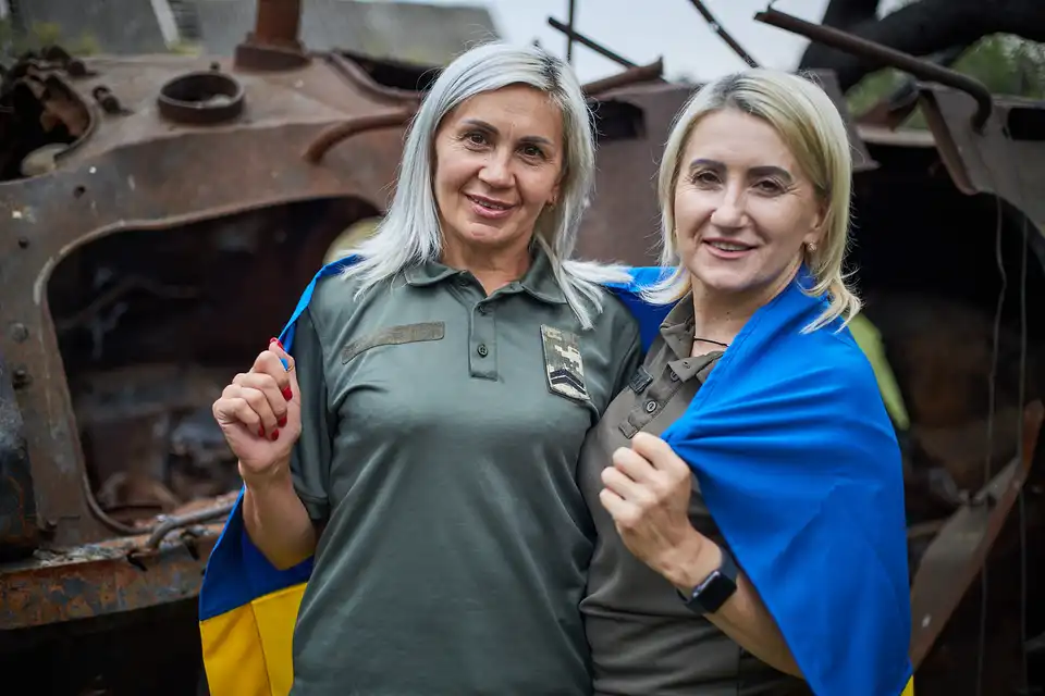 сестри з Голованівська пішли на фронт захищати Україну