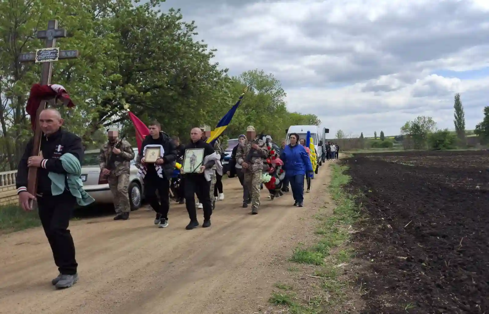 прощання з військовим у Піщанобрідській громаді